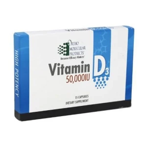 D3 50,000IU by OrthoMolecular Products