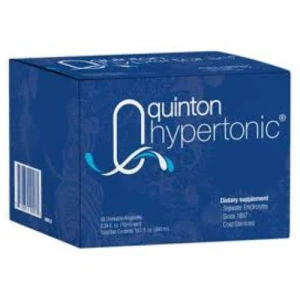Original Quinton Hypertonic® 30 ampules of Marine Plasma dark blue