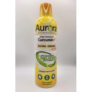 Aurora Curcumin Liposomal Liquid Front