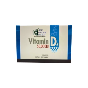D3 50,000IU by OrthoMolecular Products Front