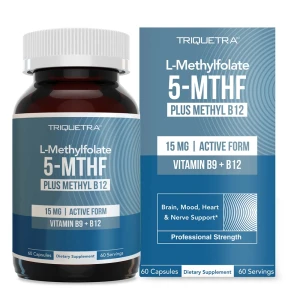 L Methylfolate (15 mg) Plus Methyl B12 Capsules