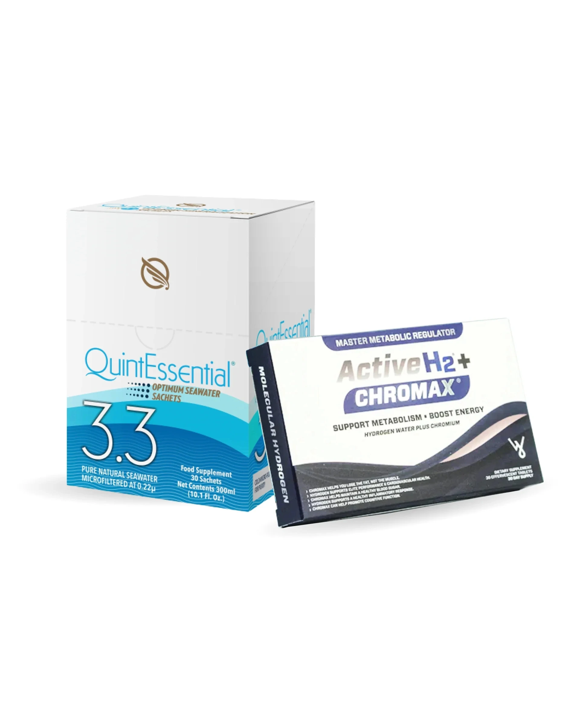 QuintEssential 3.3 and Active H2 Chromax