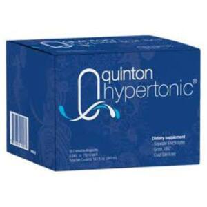 Original Quinton Hypertonic® 30 ampules of Marine Plasma dark blue