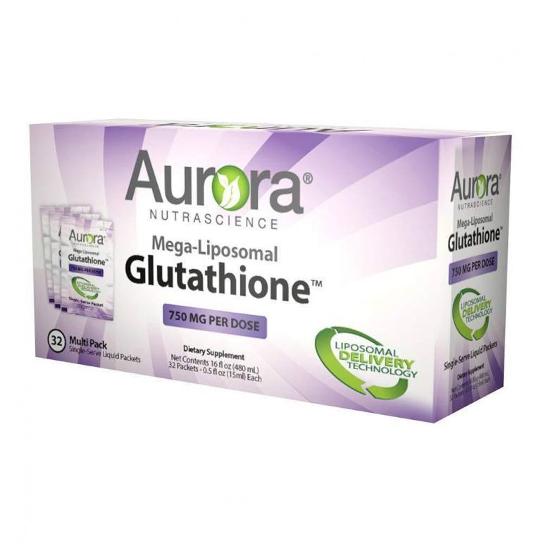 Aurora VIDA Glutathione PACKETS (1 Box) 750mg/packet  The Remedy Room