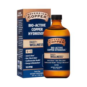 8oz Sovereign Copper Bio Active Copper Hydrosol Front