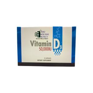 D3 50,000IU by OrthoMolecular Products Front
