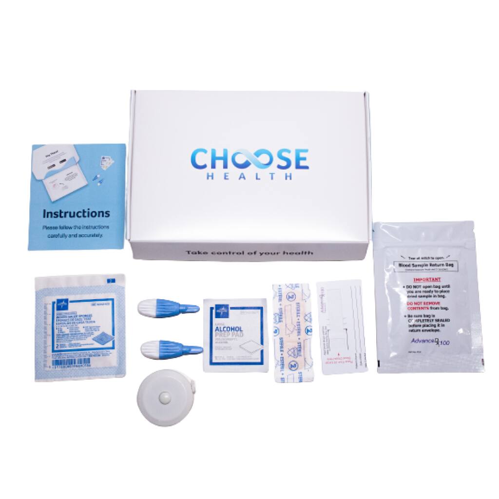 Vitamin D AtHome Test Kit, Choose Health (1 kit) The Remedy Room